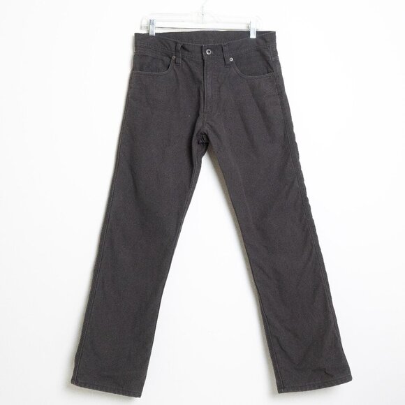 Filson Flannel Lined Dry Tin Pants Mens 30x30 Raven Dark Heavyweight Heritage - Picture 2 of 16